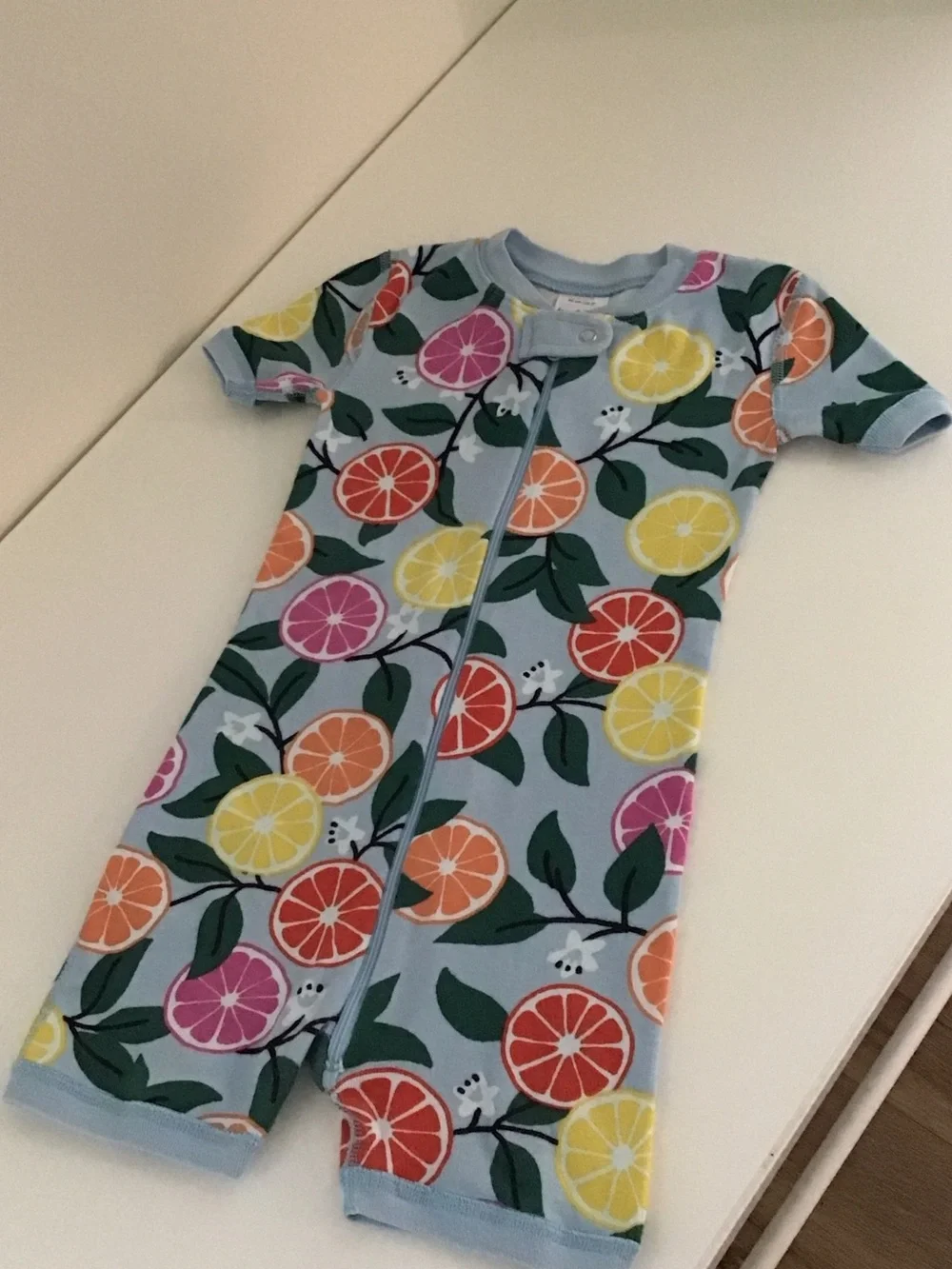 Hanna Andersson Baby Shortie Sleeper 100% organic cotton